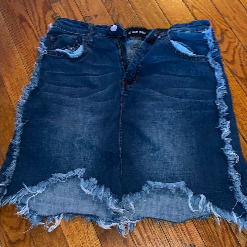 Denim skirt